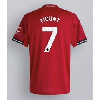 Billige Fotballdrakt Manchester United Mason Mount #7 Replika Hjemmedrakt 2025-26 Kortermet